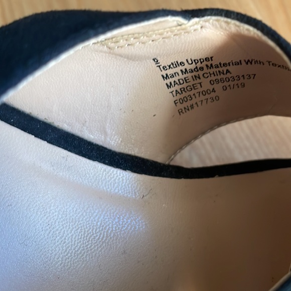 🚫SOLD🚫 Black Buckle Wedges 🖤 👡 - Picture 9 of 15